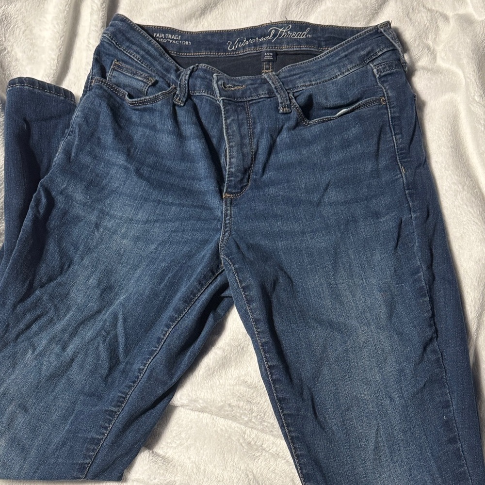 Universal Thread Women's Classic Blue Skinny Jeans